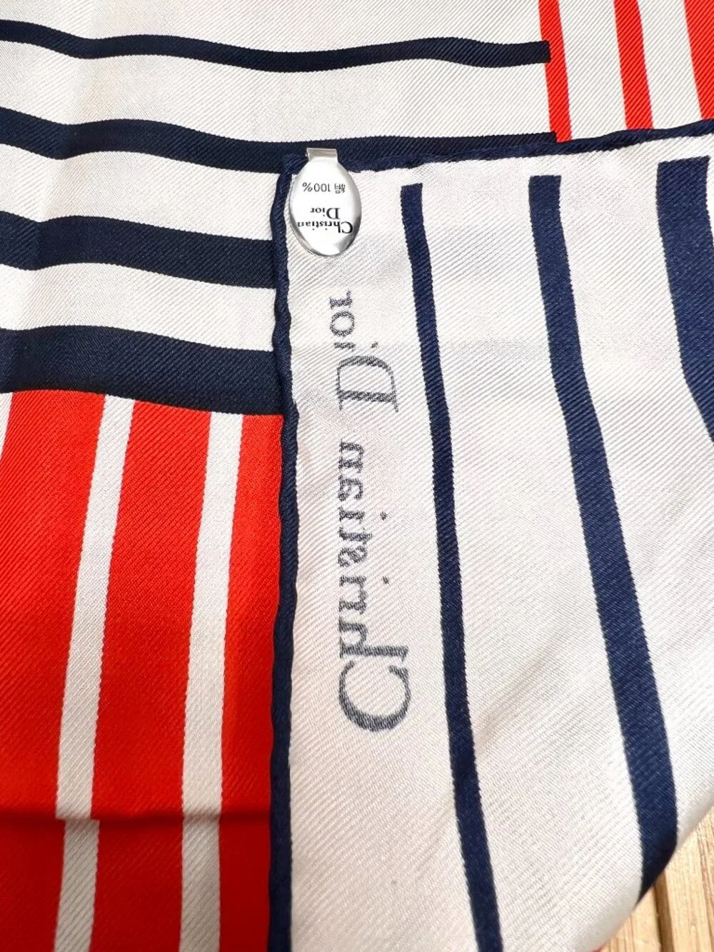 New-Christian Dior silk Satin Neck- keChief 20
